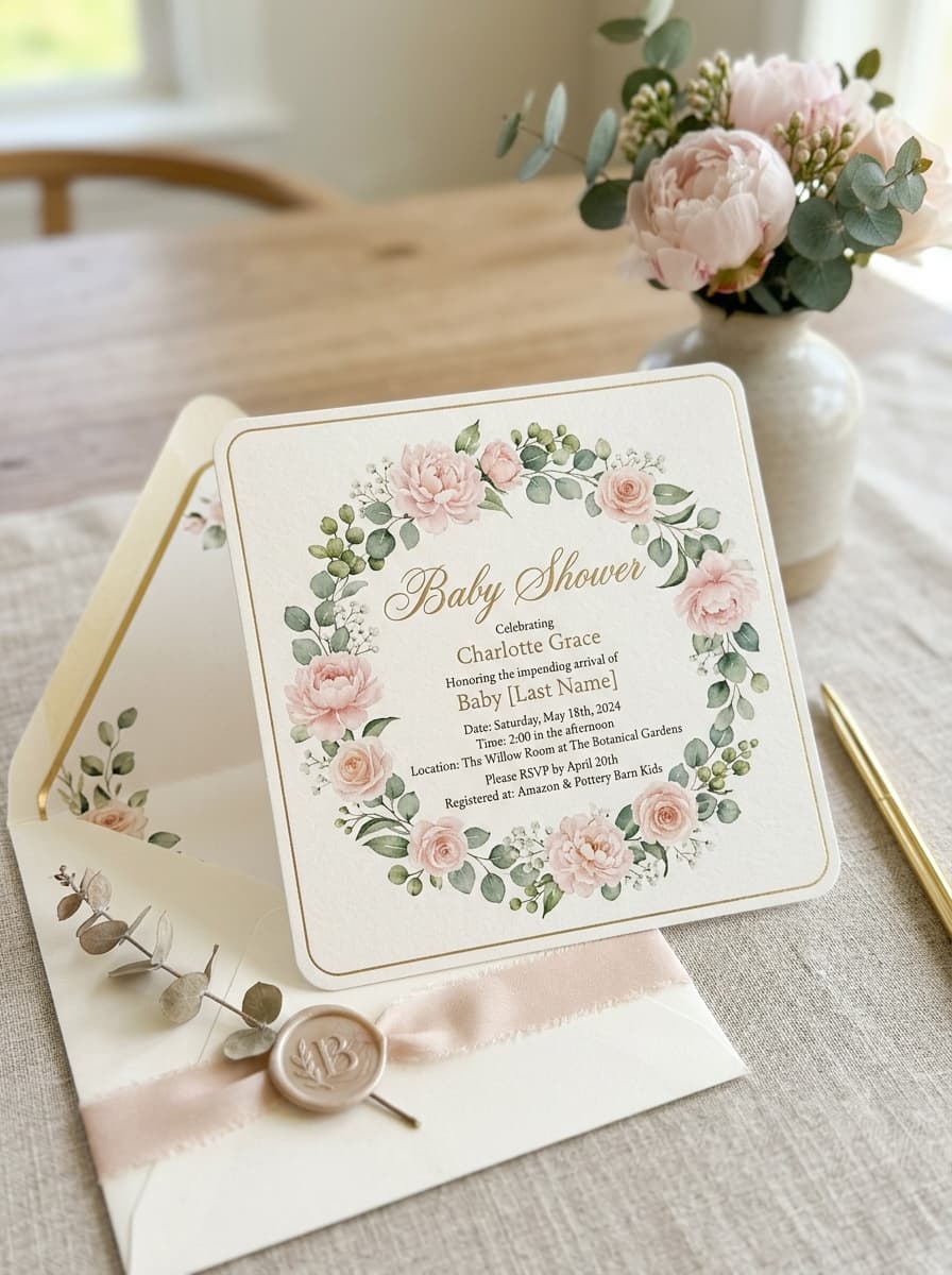 Sweet Beginnings Baby Shower