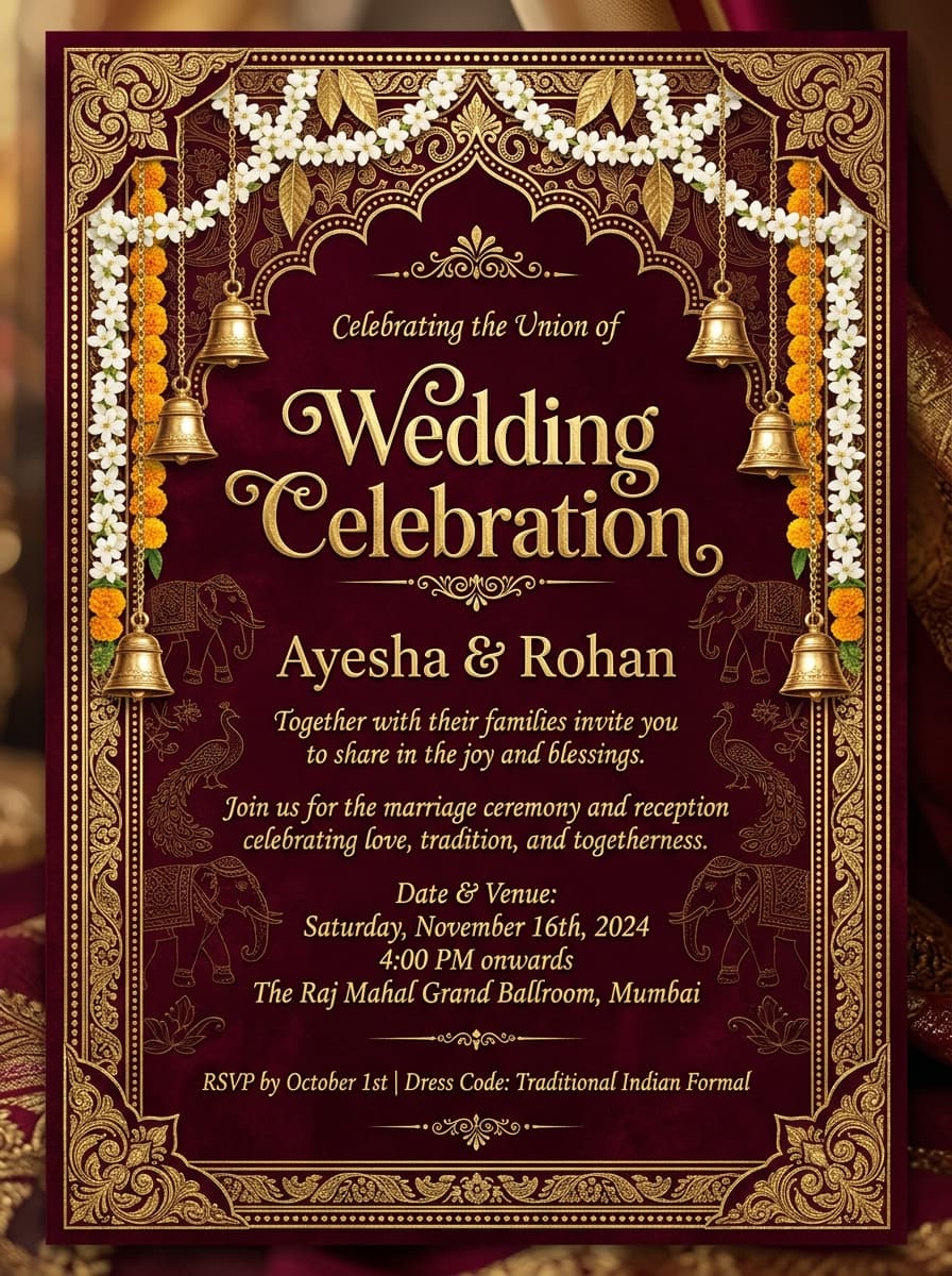 Traditional Wedding Celebration